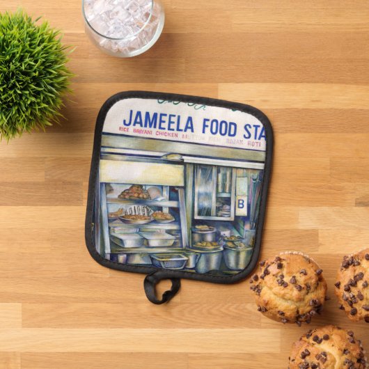 ジェメラスのシンガポール 鍋敷き (トップダウン)