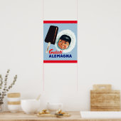 ジェラティアレマーニャ ポスター (キッチン)