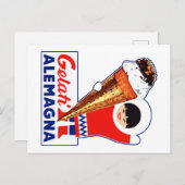 ジェラティアレマーニャ ポストカード (正面/裏面)