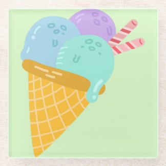 ジェラトエレガントガラスコースター ガラスコースター