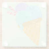 ジェラトエレガントガラスコースター ガラスコースター (裏面)