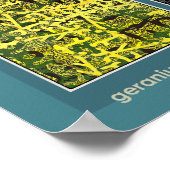 ジェラニウム湖のプロパティ、緑4 – スポット ポスター (角)