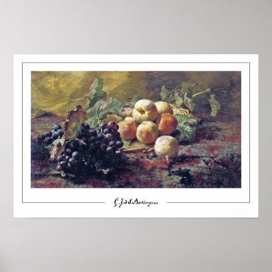 ジェラルディーナ・ヴァン・デ・サンデ・バクハイゼン・ゼディング・アート・ポスター ポスター (正面)