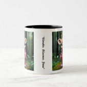 「ジェラルドのジャングルのヤント」 ツートーンマグカップ (中央)