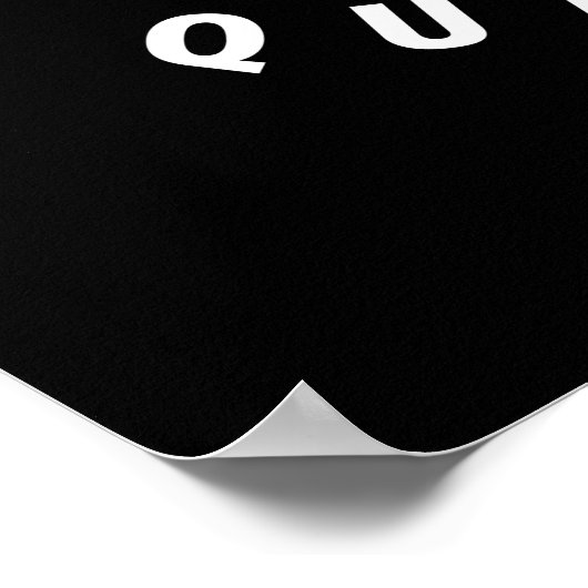 ジェラルドパーソナライズされたネーム誕生日 ポスター (角)