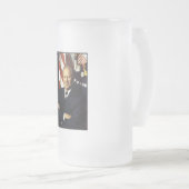 ジェラルドフォードポートレートフロステッドグラスビール フロストグラスビールジョッキ (正面右)