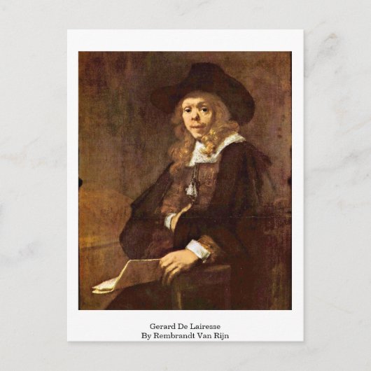 ジェラルドレイレスバイレンブラントヴァンリジン ポストカード (正面)