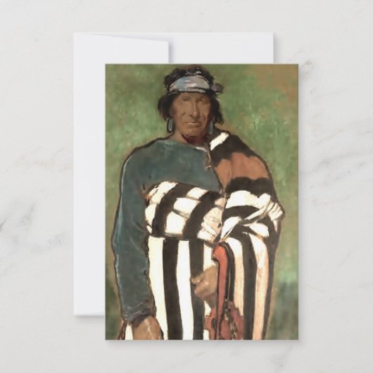 ジェラルド・カシディによる西洋美術 サンキューカード (正面)