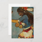 ジェラルド・カシディによる西洋美術「バッファローダンサー」 サンキューカード (正面/裏面)