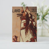 ジェラルド・カシディの西洋美術「シャカロ」 サンキューカード (スタンド正面)