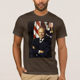 ジェラルド・ルドルフ・フォード "ジェリー" 大統領の肖像 Tシャツ