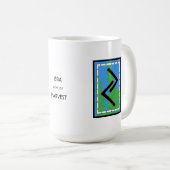 ジェラルーンMug – 収穫! コーヒーマグカップ (正面右)