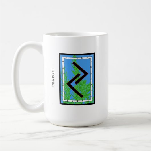 ジェラルーンMug – 収穫! コーヒーマグカップ (左)