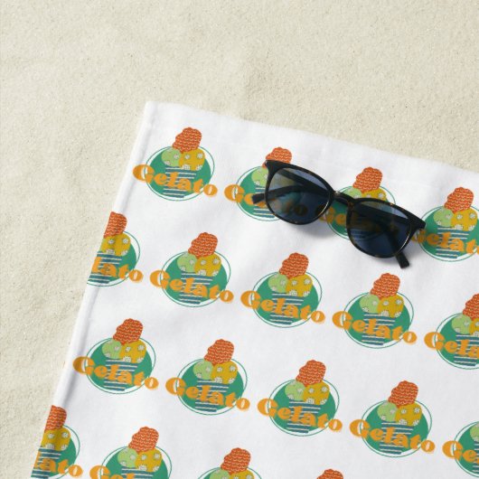 ジェラート杯 ビーチタオル (インサイチュ)