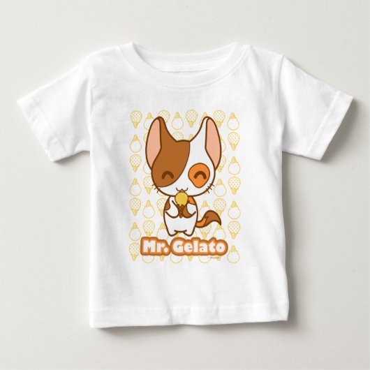 ジェラート氏 ベビーTシャツ (正面)