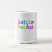 ジェラート・天才。 コーヒーマグカップ (中央)