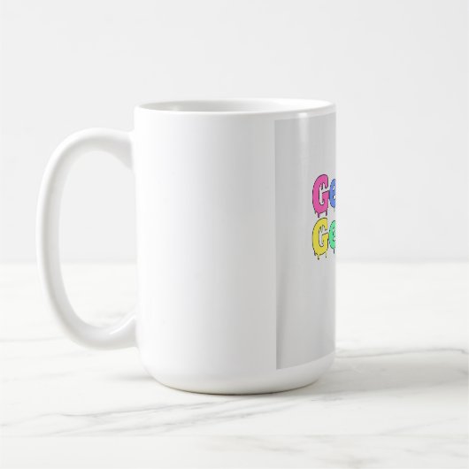 ジェラート・天才。 コーヒーマグカップ (左)