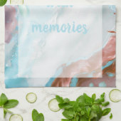 ジェラート – 白 キッチンタオル (折り畳み)