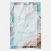 ジェラート – 白 キッチンタオル (縦)