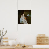 ジェラール – 娘アルベルティンとミーム・ド・スタエル ポスター (キッチン)