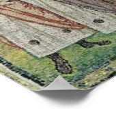 ジェリコの二人の盲人の癒し ポスター (角)