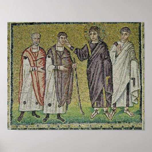 ジェリコの二人の盲人の癒し ポスター (正面)