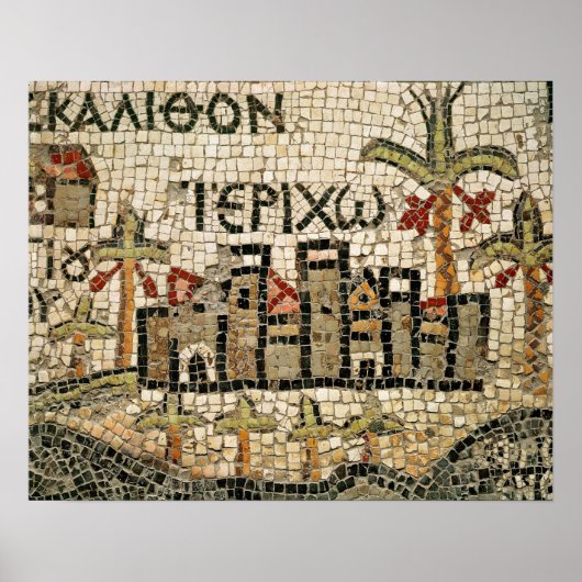 ジェリコの地図の詳細 ポスター (正面)