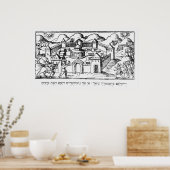 ジェリコの城壁でジョシュア ポスター (キッチン)