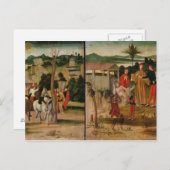 ジェリコの城壁でジョシュア ポストカード (正面/裏面)