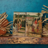 ジェリコの城壁の女主亜 フォトプラーク (側面)