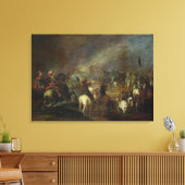 ジェリコの壁のジョシュア キャンバスプリント (インサイチュ (リビング))