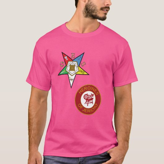 ジェリコのOESヒロインEast Star P Tシャツ (正面)