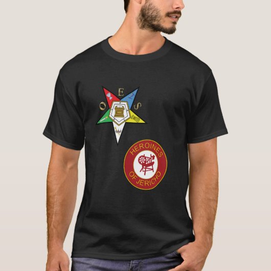 ジェリコのOESヒロインEast Star P Tシャツ (正面)