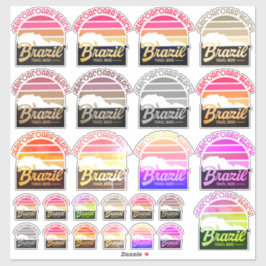 ジェリコアコアラビーチブラジル シール