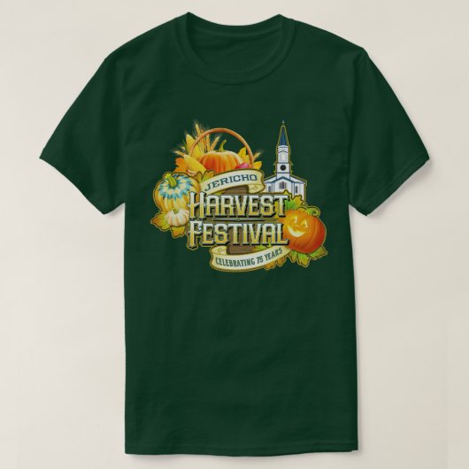 ジェリコハーベストフェスティバル Tシャツ (デザイン正面)