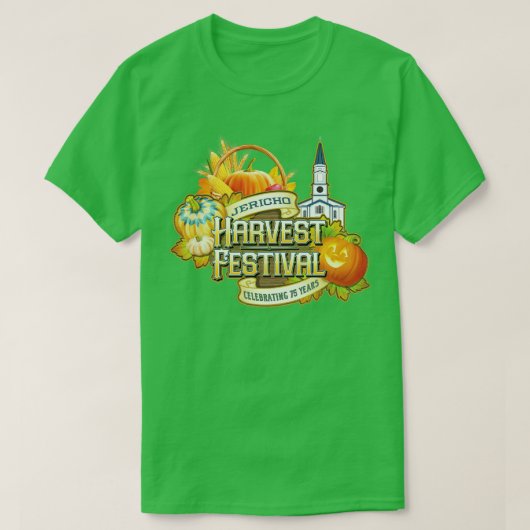 ジェリコハーベストフェスティバル Tシャツ (デザイン正面)