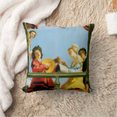 ジェリットヴァンホンソルストミュージカルグループバルコニーアート クッション (ブランケット)