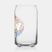 ジェリーとタフィーが咲くアニメの魔法のキャンディランド ガラス缶 (左)