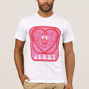 ジェリーのピンクのハート Tシャツ
