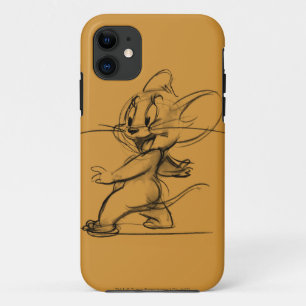 ジェリーの側面のスケッチ iPhone 11 ケース