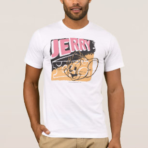 ジェリーはチーズで直面します Tシャツ