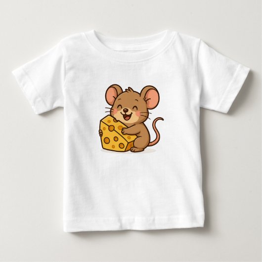 ジェリーまたはチーズ ベビーTシャツ (正面)