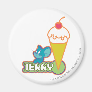 ジェリーアイスクリーム マグネット