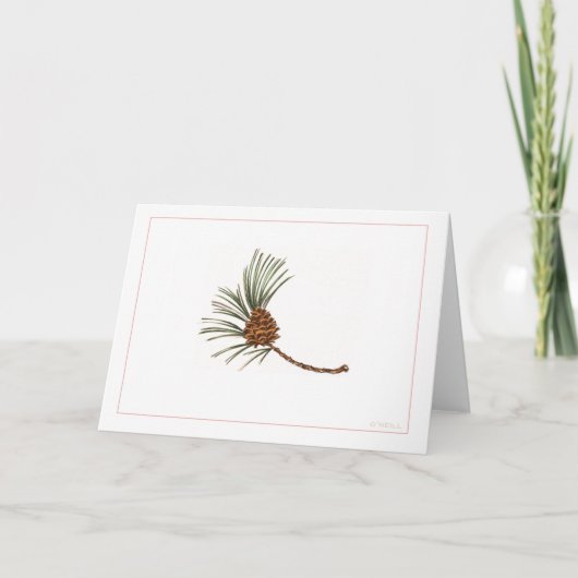 ジェリーオーニール著"Pinecone" シーズンカード (正面)