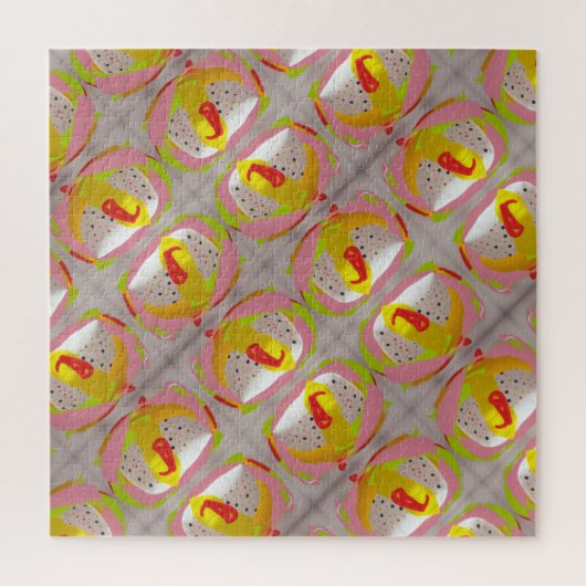 ジェリーキャンディースイーツベビーハグラブソフトクッション ジグソーパズル (縦)