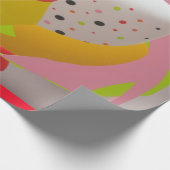 ジェリーキャンディースイーツベビーハグラブソフトクッション ラッピングペーパー (角)