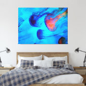 ジェリーグローの流れを見る キャンバスプリント (インサイチュ (寝室))