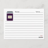 ジェリージャースレシピカード ポストカード (裏面)