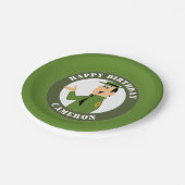 ジェリーストーンズレンジャースミスポートレート ペーパープレート (アングル)