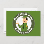 ジェリーストーンズレンジャースミスポートレート ポストカード (正面/裏面)